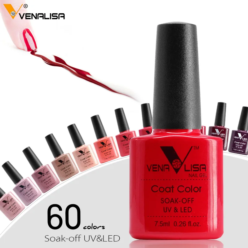 Гель-лак для ногтей Venalisa 60 цветов 61508 мл | Красота и здоровье