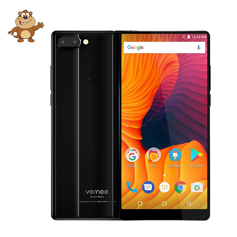 Vernee Mix 2 мобильный телефон 4 Гб ОЗУ 64 ПЗУ Восьмиядерный процессор MTK6757 6 0 дюймов 18:9