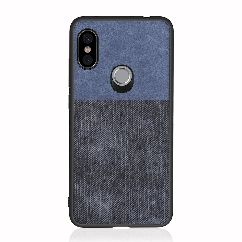 Тканевый чехол с узором для Xiaomi Redmi Note 5 6 pro 6A задняя крышка цветной блок ретро