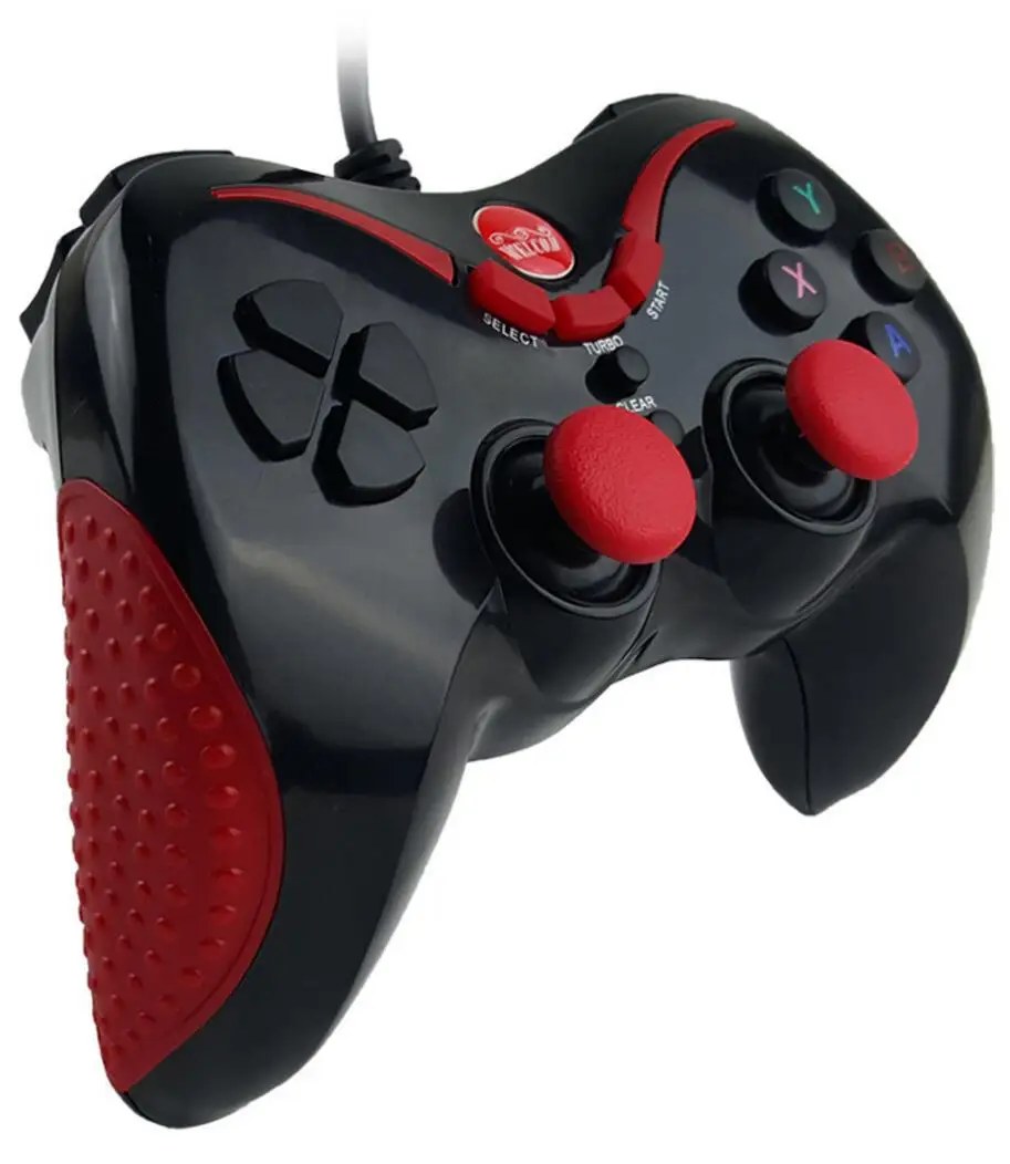 Компьютерный игровой геймпад с двойной вибрацией, X360 режим ПК игровой контроллер для Windows win7 win8 win10, непосредственно играть в игры