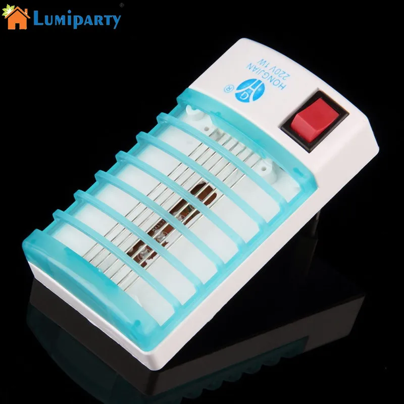 1 шт. ЕС/США вилка 220 в мини розетка электрическая Москитная лампа светодиодный от