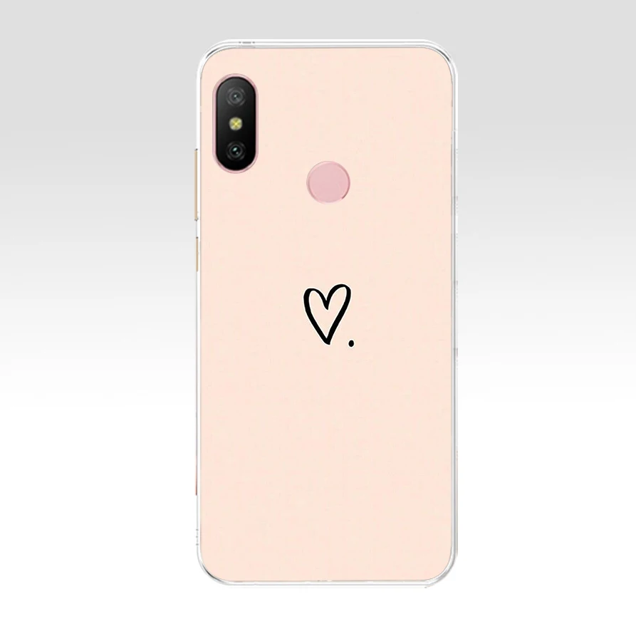 46 Силиконовый чехол D для Xiaomi mi A2 LITE, чехол с полной защитой, мягкая задняя крышка из ТПУ, чехол для телефона s для Xio mi A2 LITE, бампер - Цвет: 46