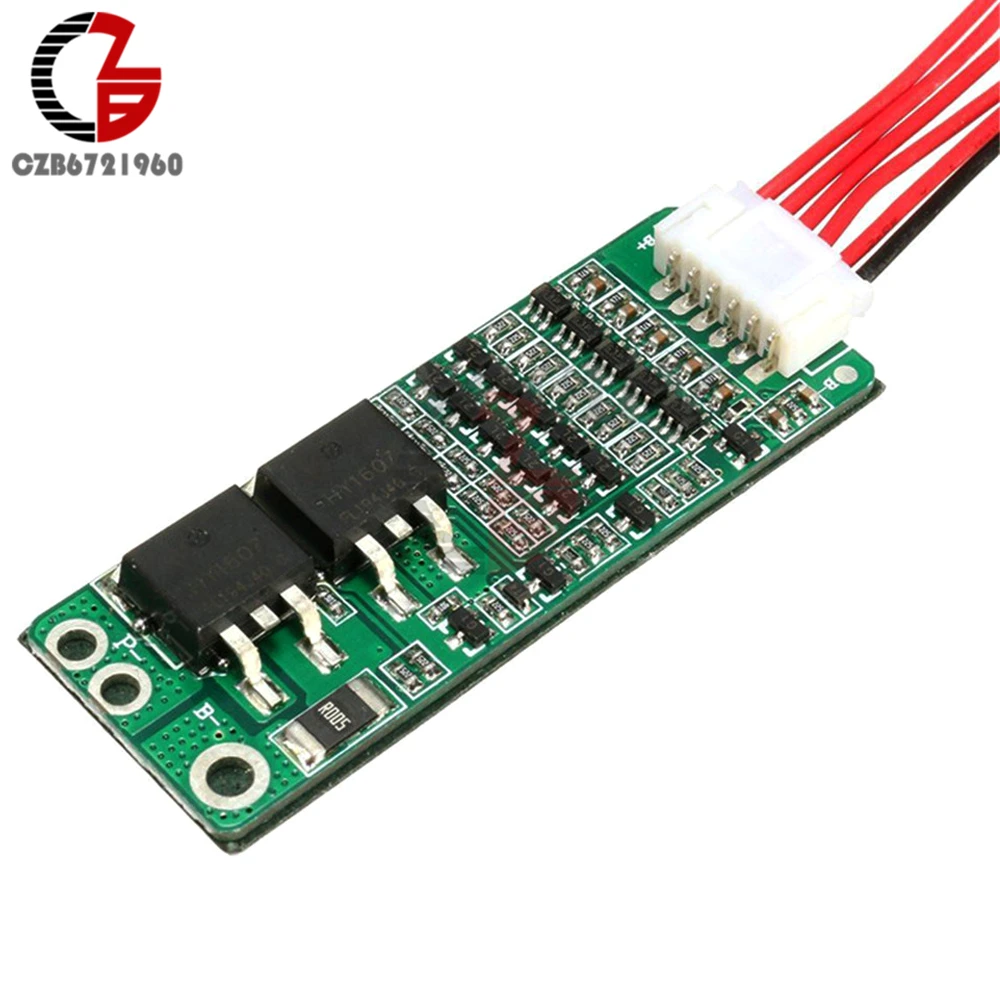 5S 15A 18650 Защитная плата литий ионного аккумулятора BMS модуль зарядки для защиты от