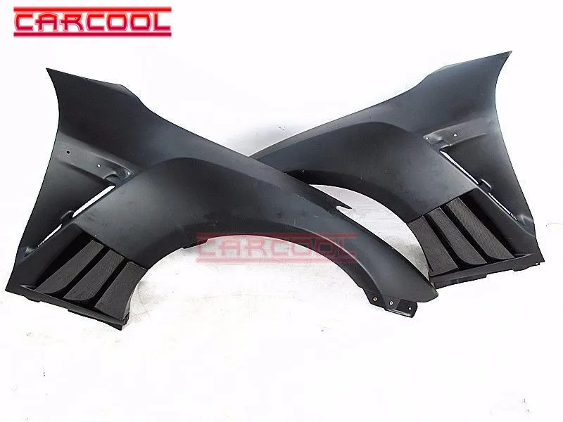 Auto Parts 2008-2014 R35 GTR CBA DBA 13' Ver Varis Front Fender With Louver Fins CF half carbon fiber | Автомобили и