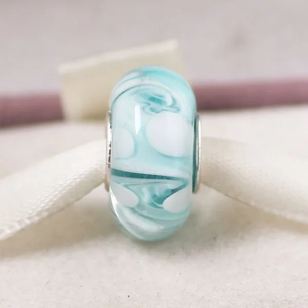A165(1) Прямая поставка, европейские разноцветные стеклянные бусины Lampwork из муранского стекла Aolly, очаровательные бусины, подходят для Пандоры, для девочек, DIY Браслеты и браслеты, ювелирные изделия - Цвет: A165(1)