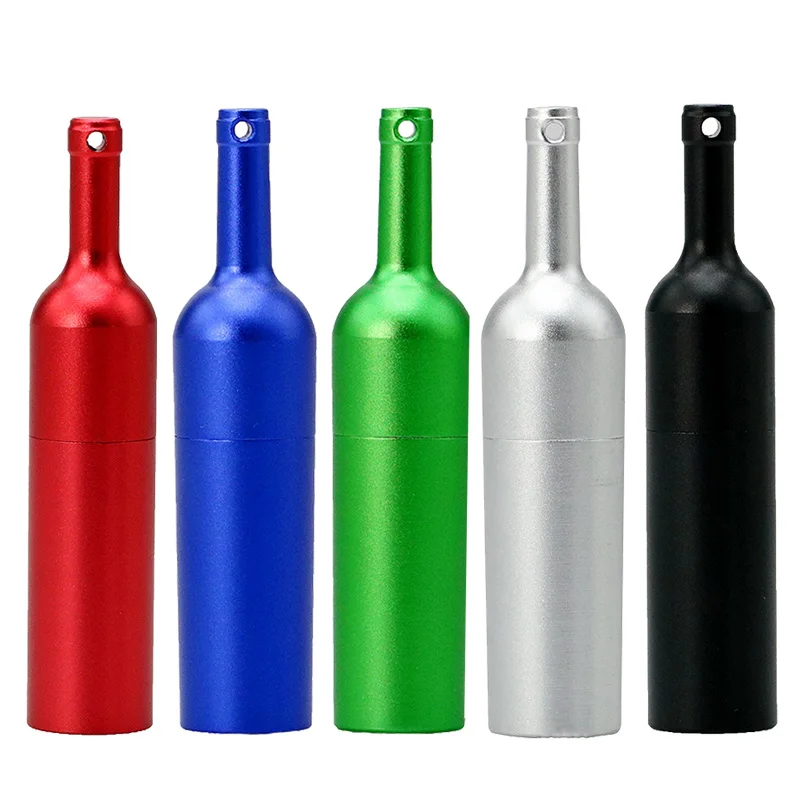 USB Флеш-накопитель 256 ГБ Металлический матовый Красные винные бутылки ручка 4 ГБ 8 ГБ 16 ГБ 32 ГБ 64 ГБ 128 ГБ USB 2.0 Память диск Флешка