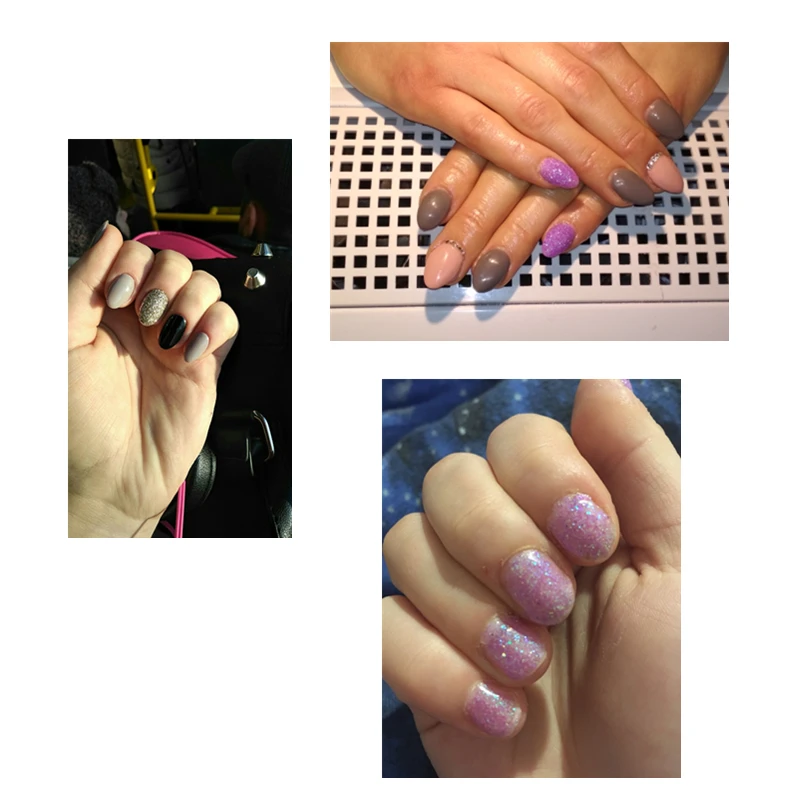 

Sugar Colorful Holographic Nail Glitter Powder Nail Art Beauty Summer Decor Manicure Pigment Nail Powder Dust Tips