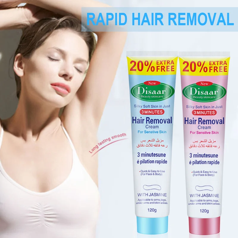 Эффективный безболезненный депилятор крем для тела отбеливания удаления