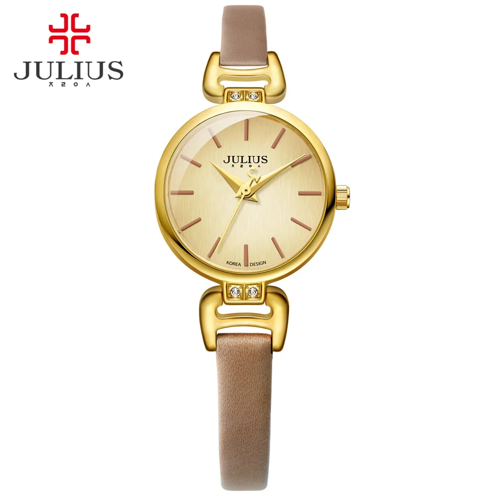 JULIUS JA 925 женские часы от топ бренда роскошные с японским кварцевым механизмом на