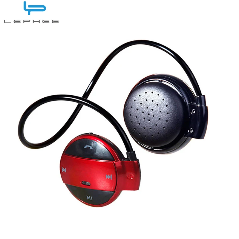 Lephee мини 501 Беспроводной Bluetooth гарнитура Спорт запуск шейным наушники для iPhone Samsung