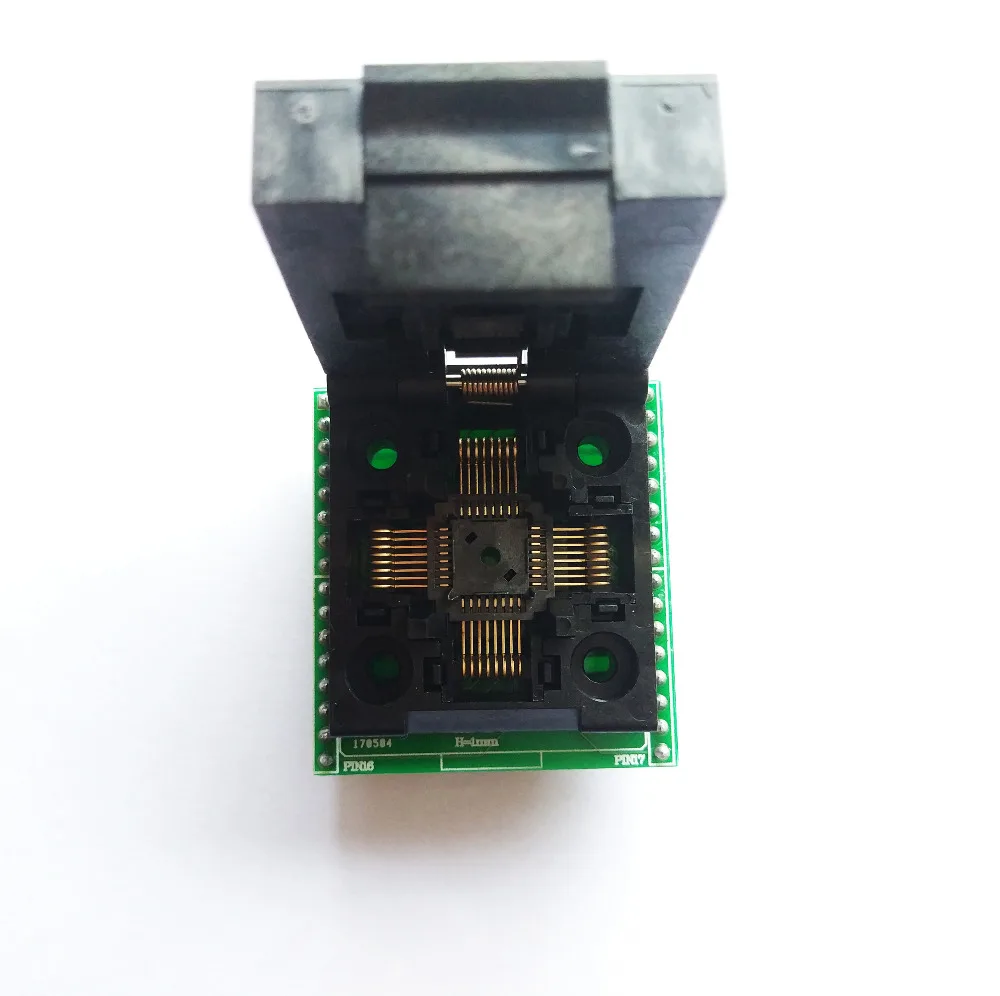 Бесплатная доставка универсальный программатор TQFP32 QFP32 LQFP32 к DIP32 разъем адаптера