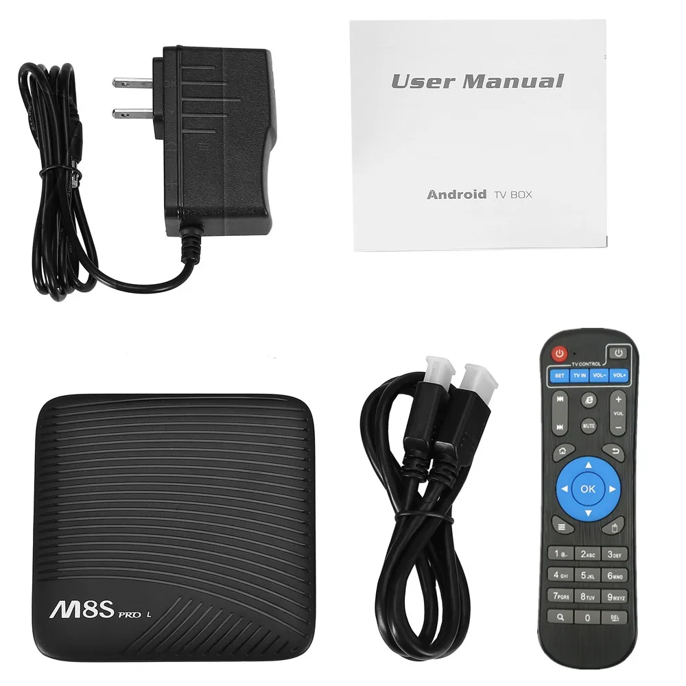 16G Mecool Новинка ТВ приставка M8S PRO L 3+ 16G ТВ Android 7,1 ТВ приставка Amlogic S912 Восьмиядерный 2,4/5G Wifi приставка ТВ приставка медиаплеер - Цвет: 16G