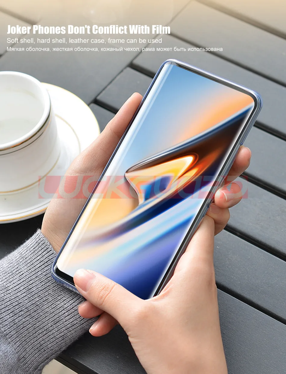 10D УФ жидкое изогнутое полное клеевое закаленное стекло для Oneplus 7 Pro 7pro One Plus 7 Pro 1+ 7 Pro защита экрана полное покрытие 9H пленка