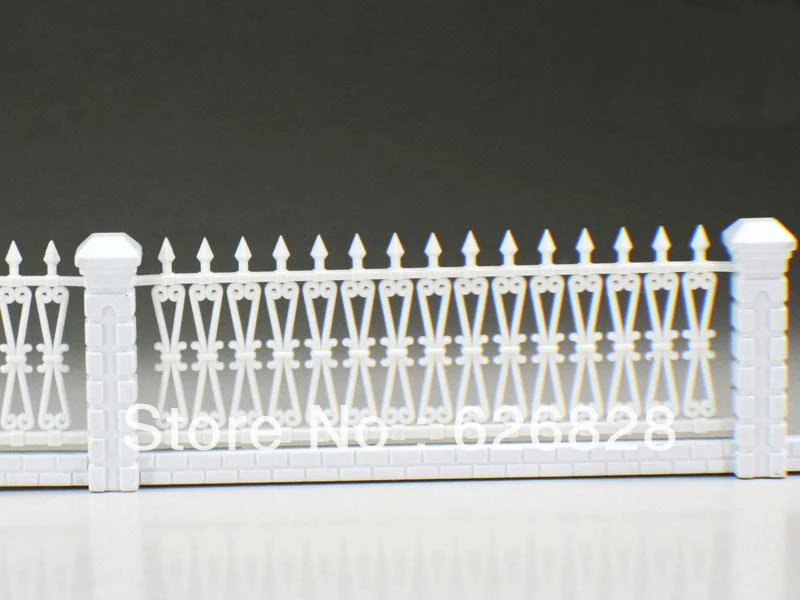 

Building model Material ABS fence fence railing height 15-25mm Proportion 1:100