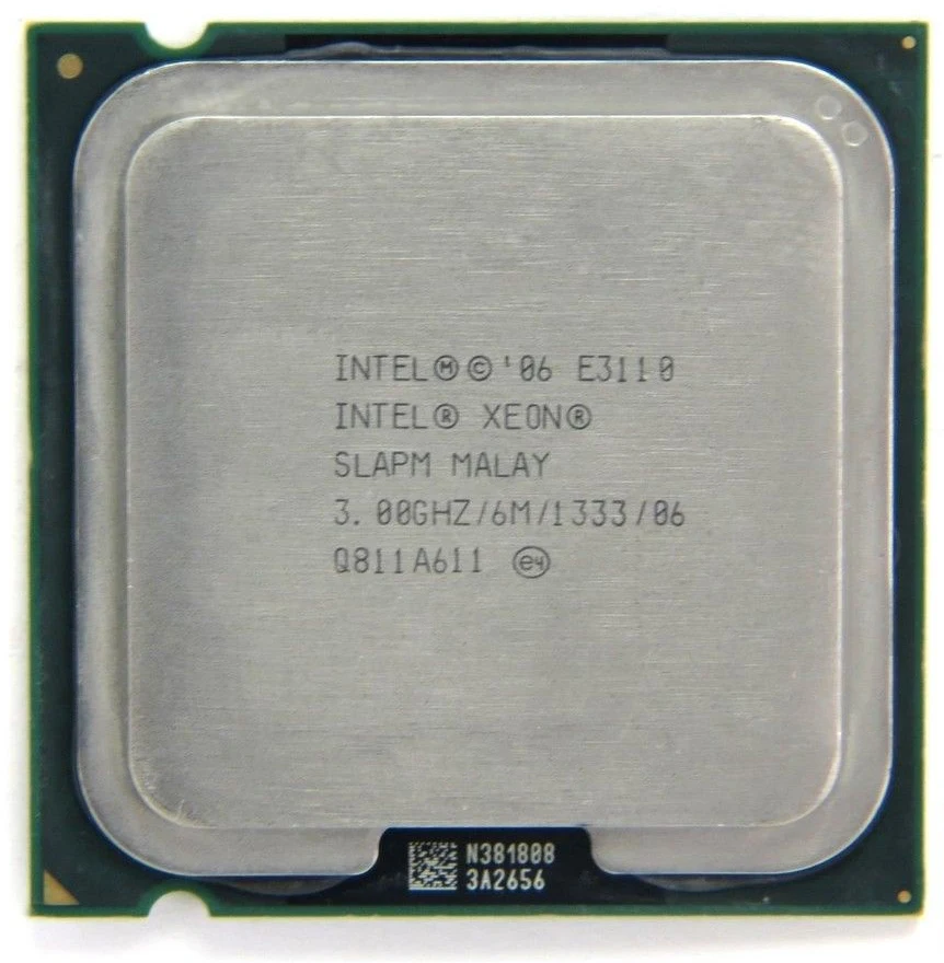 Процессор Intel Xeon E3110 cpu 3,00 ГГц, 6 м, 1333 МГц LGA775 отправка в течение 1 дня, равная E8400