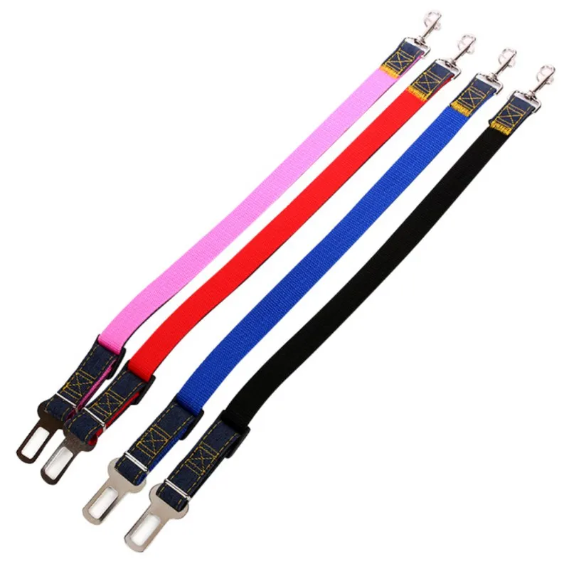 Dog Pets Car Safety Seat Belt Harness Restraint Lead Adjustable Travel Clip | Дом и сад
