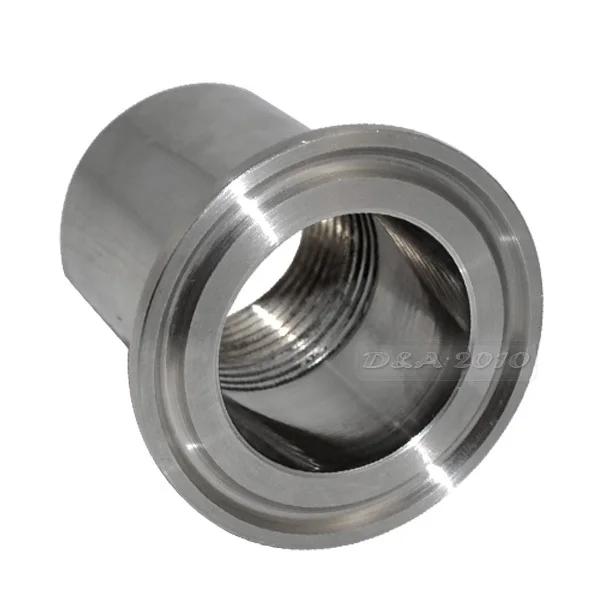 High Quality3/4&quot DN20 Sanitary Female Threaded Ferrule Pipe Fittings Tri Clamp Type Stainless Steel SS316 | Обустройство дома