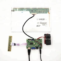 diy 12 1 inch lcd kits with 1280800 220 cd support vga audio lcd controller board
