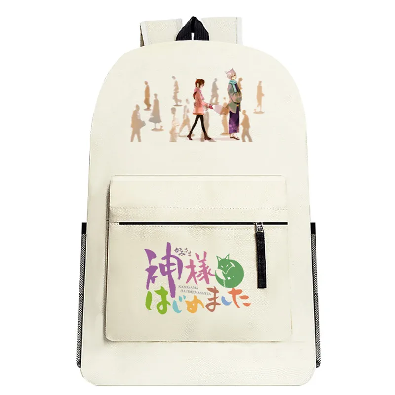 Kamisama Love Kiss Женский Рюкзак Kawaii Mochila Feminina холщовые школьные сумки Kawaii дорожная сумка милый рюкзак