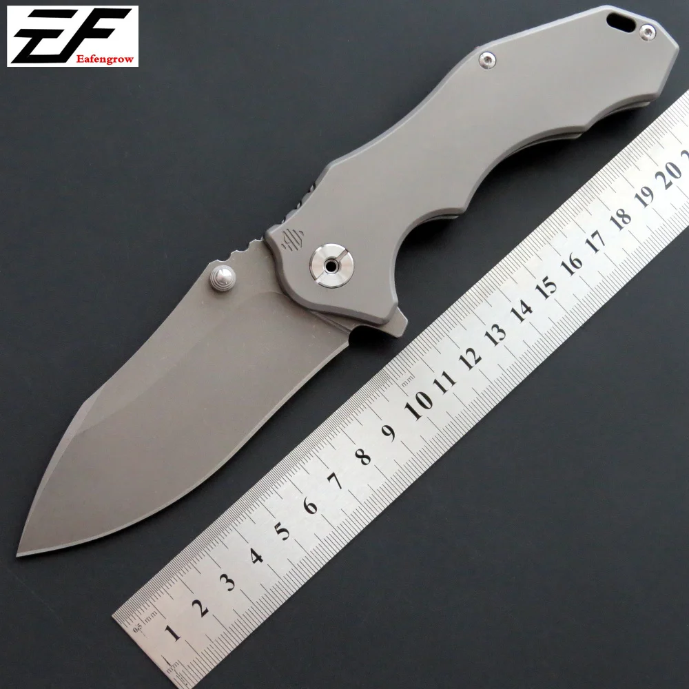 Zzsq EF905 складной нож для ежедневного использования D2 стальное лезвие TC4 ручка survivcal