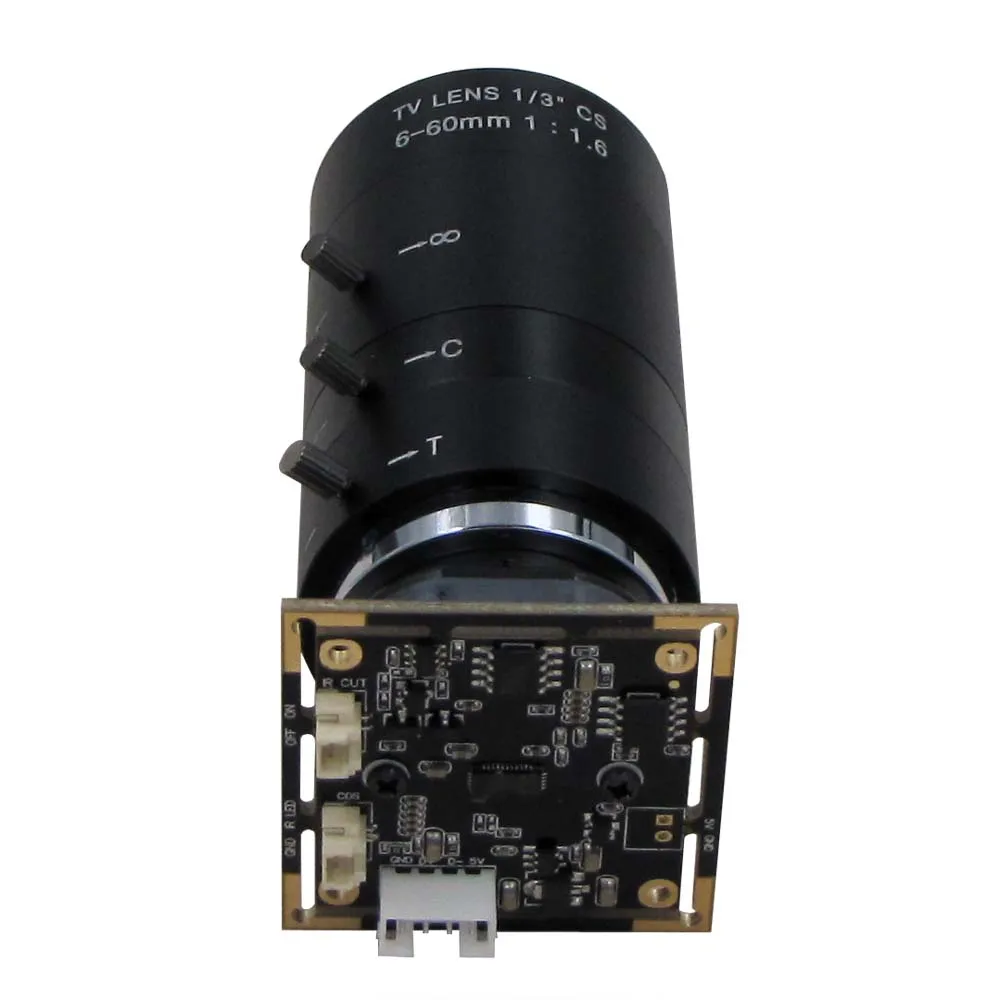 Aptina AR0130 1.3MP USB модуль камеры с креплением CS варифокальным объективом 6 60 мм|usb camera