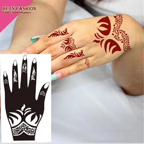 Временные татуировки Earth Henna WHITE and SILVER temporary TATTOO KIT (Набор)