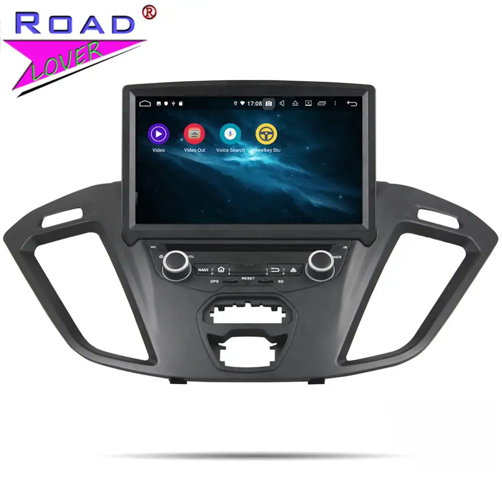 Автомобильный DVD плеер Roadlover Android 9 0 для Ford Transit 2016 стерео GPS навигация Авторадио 2 Din