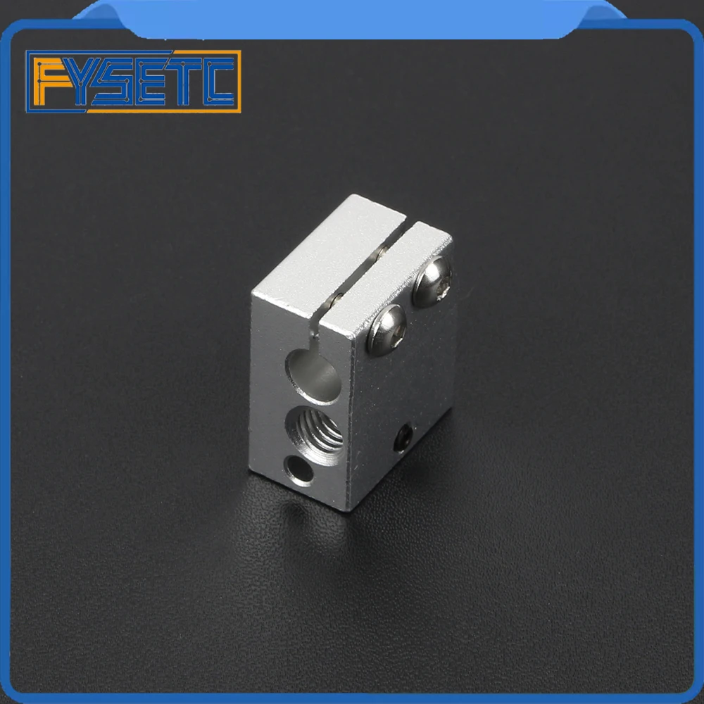 2шт нагревательный блок Volcano для E3D Hotend совместимый PT100 датчик/термистор Cartrodge 3D