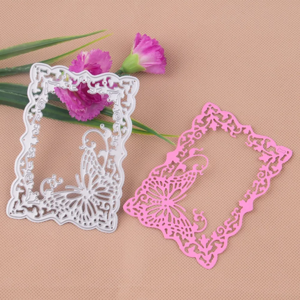 Бабочка кружева металла резки штампы для DIY Скрапбукинг Фотоальбом