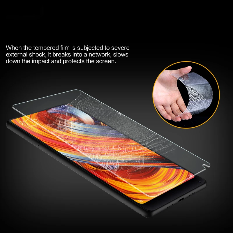 Защитное стекло SmartDevil для xiaomi Mi Mix 2 закаленное 9H мобильный телефон защитная