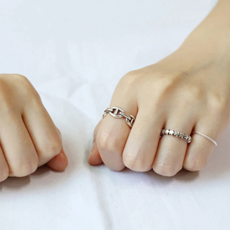 Кольца из стерлингового серебра 925 пробы ювелирные изделия китайский день солнце