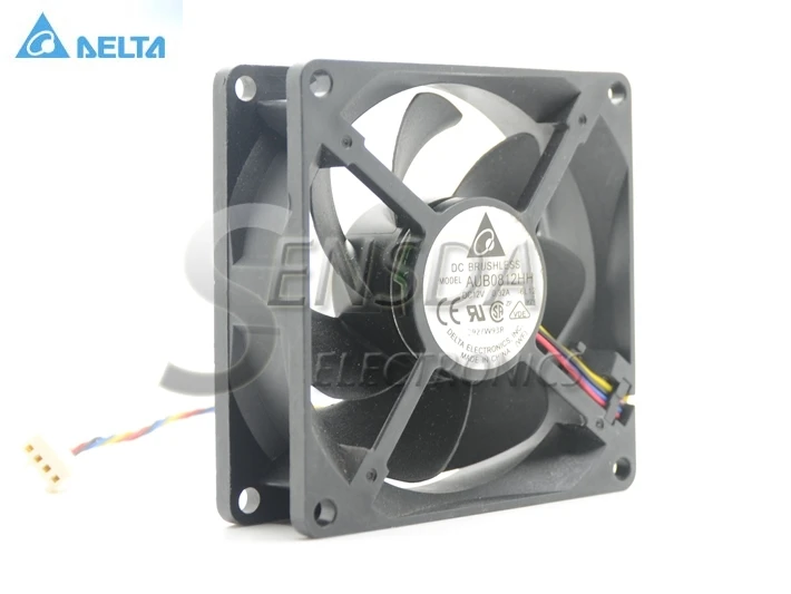 Оригинальный Для delta AUB0812HH 8025 12V 0.32A 4P PWM сервер инвертор Вентилятор охлаждения|cooling