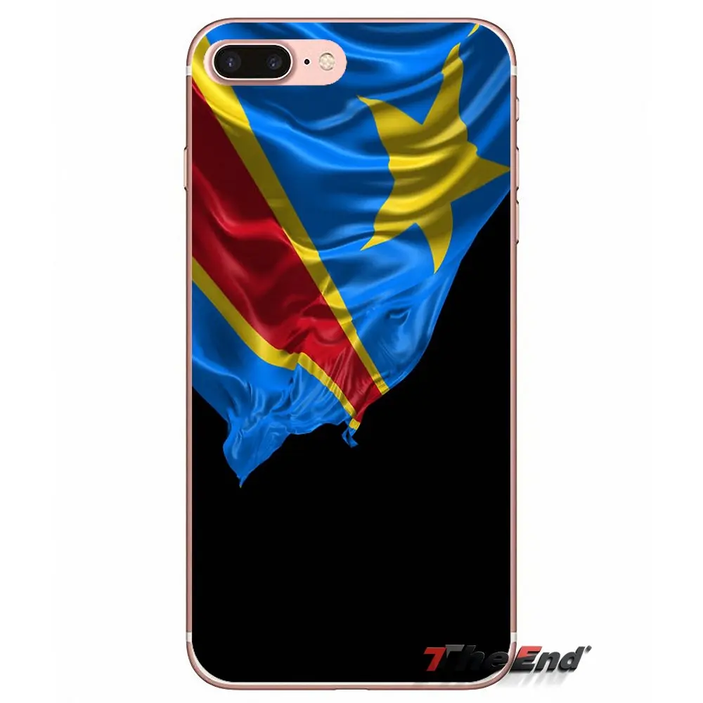 For Sony Xperia Z Z1 Z2 Z3 Z5 compact M2 M4 M5 E3 T3 XA Aqua LG G4 G5 G3 G2 Mini oil painting CG Congo flag Banner Case | Мобильные