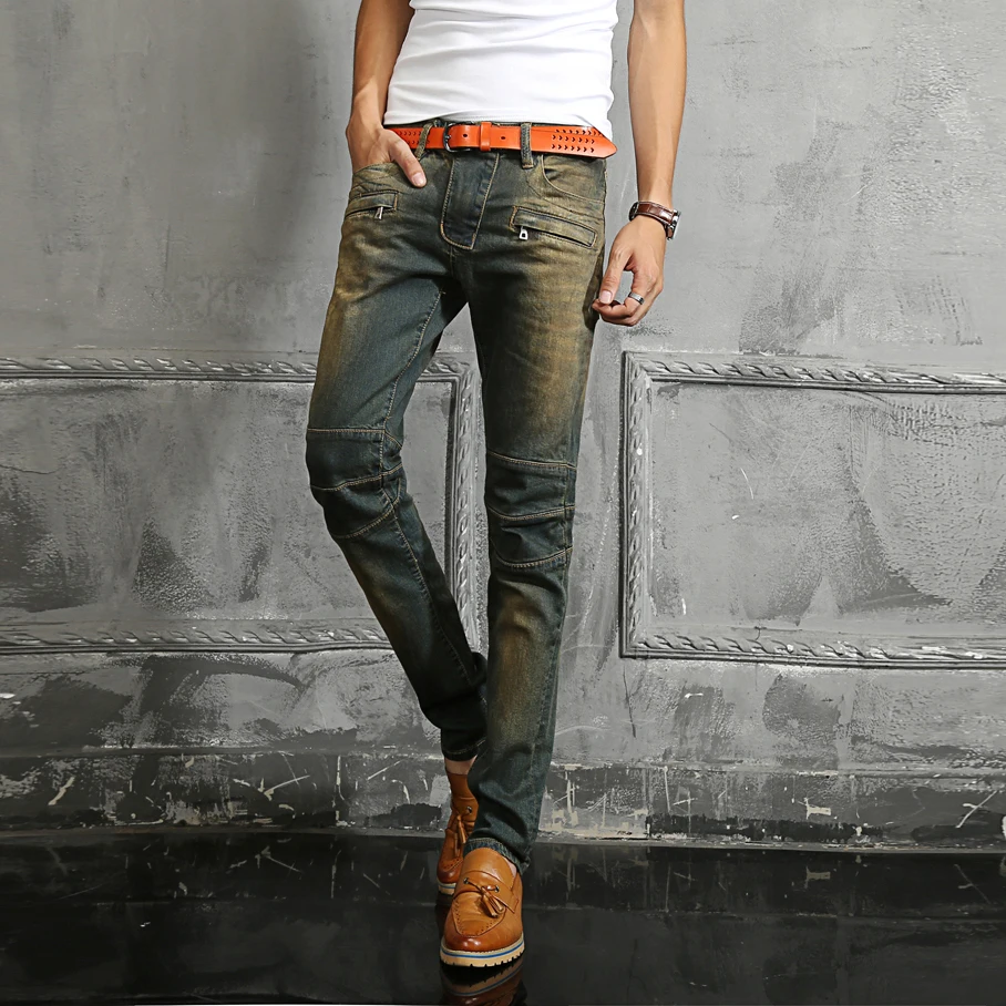 hip hop jeans Paris Men's Fashion 