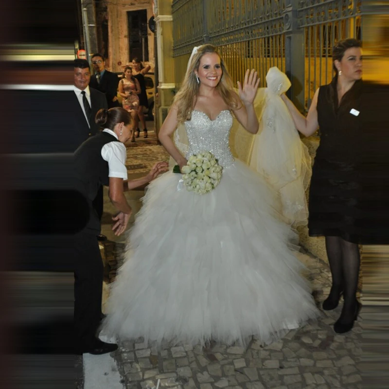 

Бальное платье, длинное свадебное платье, роскошное платье, новинка 2021, женское платье невесты с вырезом сердечком, юбка в несколько рядов