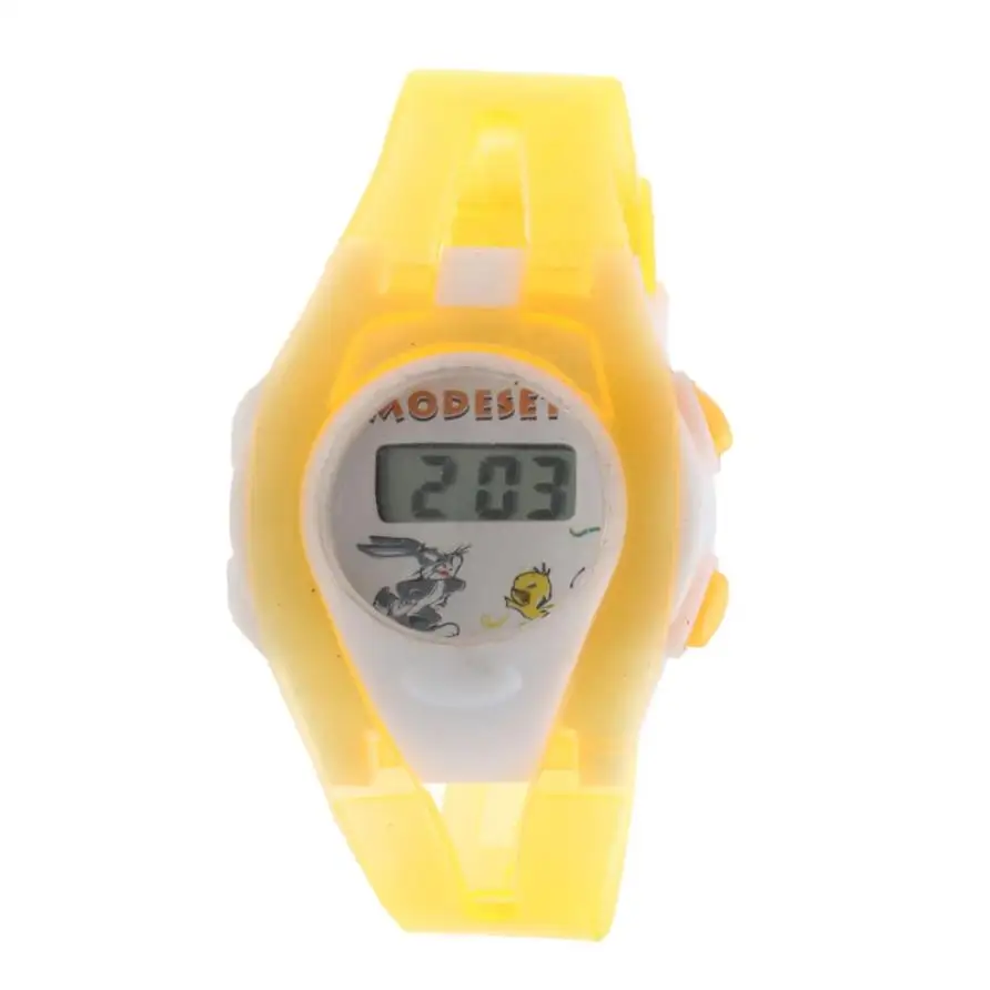 Спортивные часы для мальчиков и девочек электронные цифровые наручные с ЖК