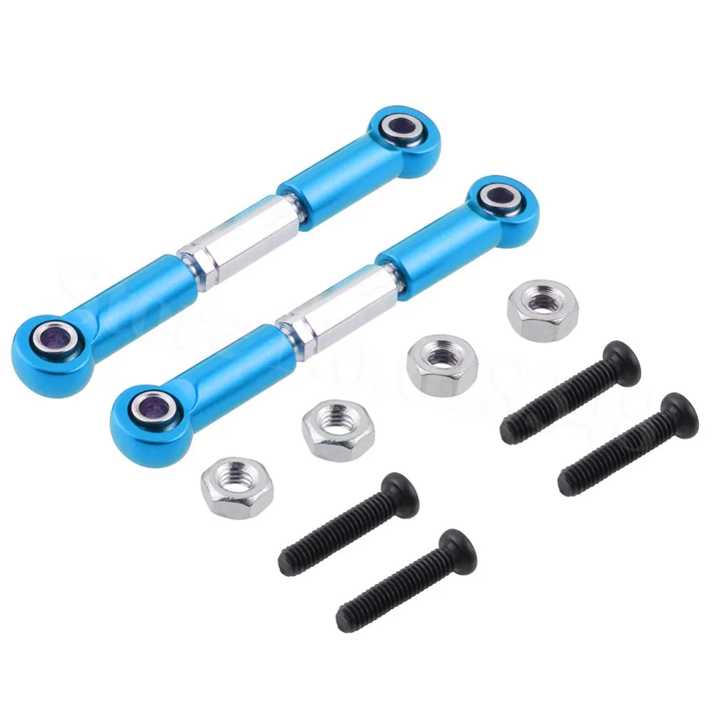 Алюминиевая тяга серводвигателя Turnbuckle Link 0018 для WLtoys 12428 12423 1:12 RC автомобиль