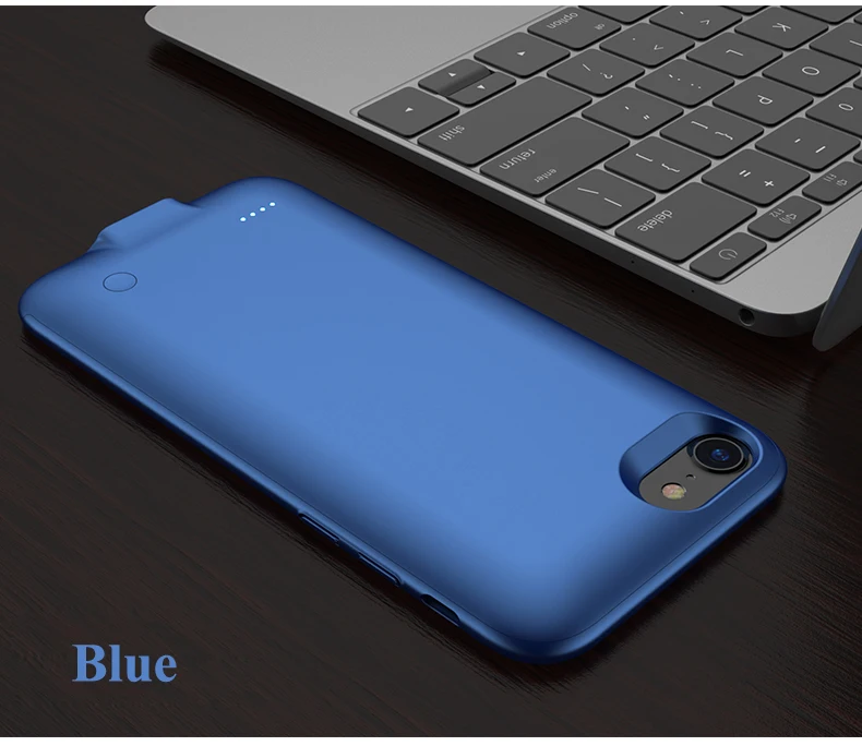 Nohon для Apple iPhone 7 7g Чехлы для аккумуляторов 4," 2500 мАч внешний резервный внешний аккумулятор ультра тонкий портативный чехол