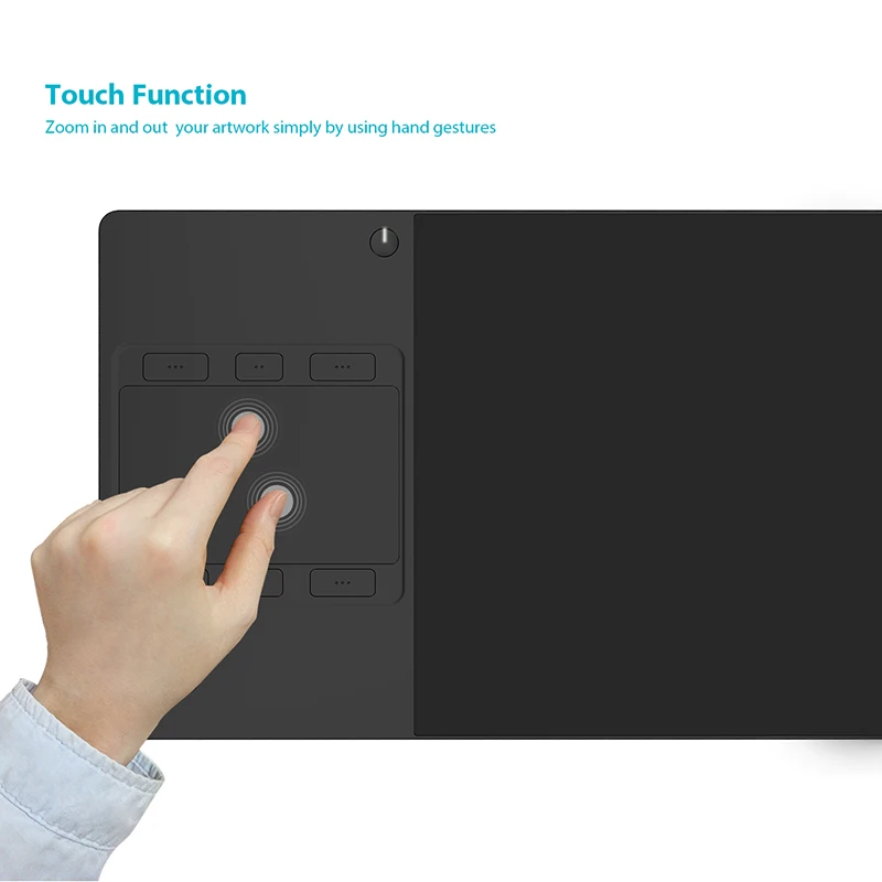 Huion Inspiroy G10T 8192 уровней цифровая ручка планшет и беспроводной графический планшет с сенсорной функцией Экспресс-клавиши перчатка