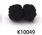 K10049 10 пар/партия, Новые запонки Шелковый узелок, высококлассные мужские классические двойная веревка с шаровым узлом, запонки ручной работы, шелковые узлы, запонки - Окраска металла: K10049