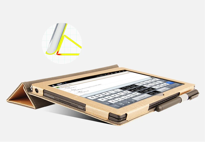 Чехол для планшета lenovo Yoga Book 10,1 Модный чехол из искусственной кожи чехол тонкий защитный чехол-подставка для lenovo Yoga Book 10,1''