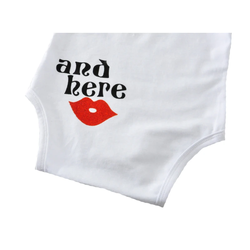 

Summer Style Baby Girl Clothes Romper 2017 Fashion Letter Lips Patter Girls Boys Baby Jumpsuit Summer Brand Newborn Baby Romper