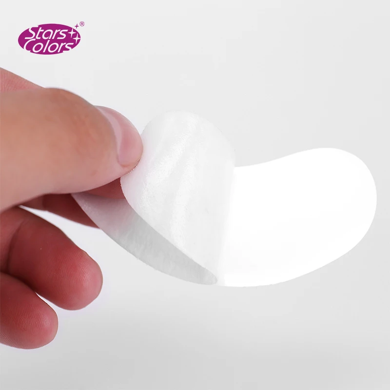 50 пар гелевые накладные ресницы гибкая Серебристая упаковка накладки для глаз