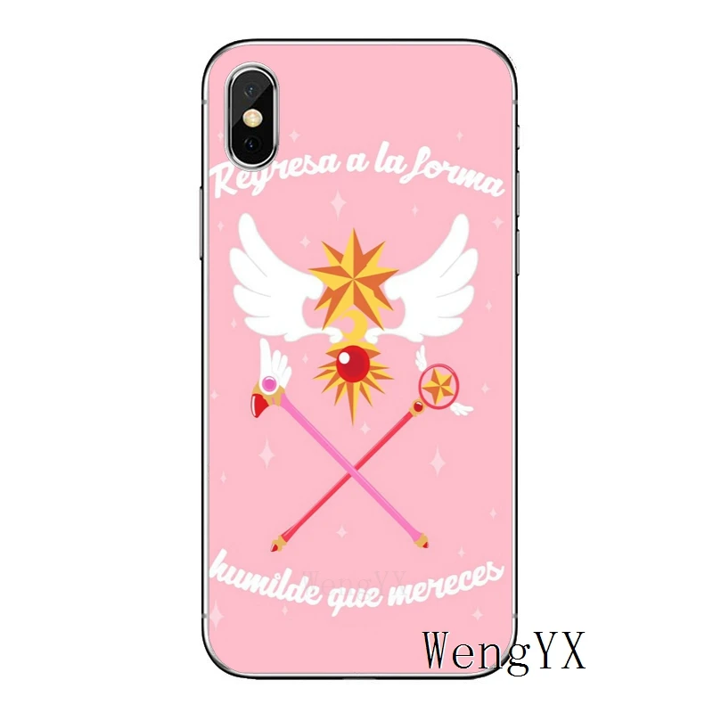 Японии аниме искатель карт Sakura для huawei Коврики 20 10 9 8 lite pro Y9 Y7 Y6 премьер Y5 II GR5 мягкая Телефон Чехол - Цвет: Card-Captor-A-01