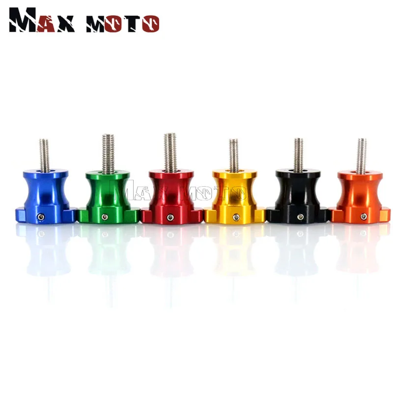 

For YAMAHA MT 03 MT03 Motorcycle 6mm Frame Stands Screws Swingarm Spools Slider