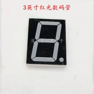 3-дюймовый 1-значный Красный 7-сегментный светодиодный дисплей 30101AS30101BS