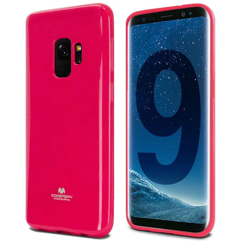 Сэм S9/S9 плюс жемчужина чехол из термопластичного полиуретана GOOSPERY гелевый Чехол