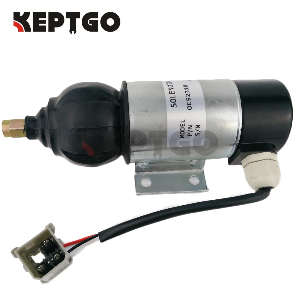 Solenóide de Desligamento de Combustível para Perkins Válvula 3008 3012 Série Volvo Penta 872825 873754 1830592 872458 881969 Oe52318 24 v 2006