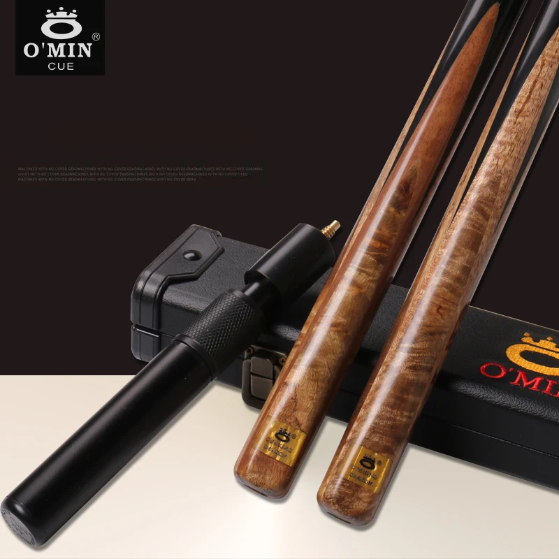 Оригинальный снукер кий O'Min Dragon shadow сплошной 3/4 дюйма наконечник 9 8 10 мм