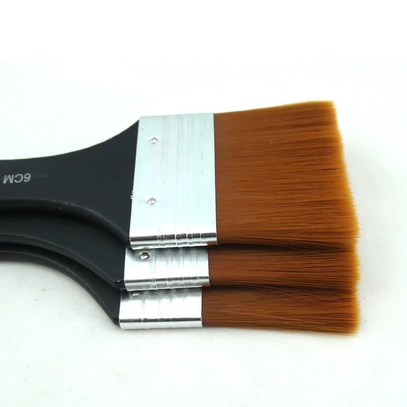 7 шт. нейлоновые кисти для рисования Деревянный инструмент Рисование Arcylic